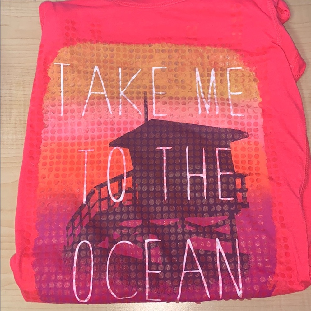 Graphic take me to the ocean tee